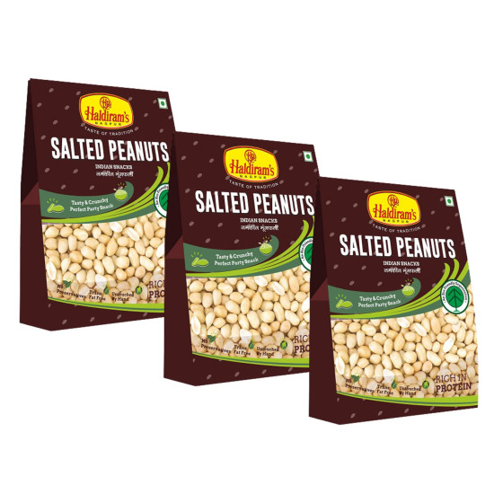 Haldiram's Nagpur Salted Peanuts 35 g (Pack of 3)