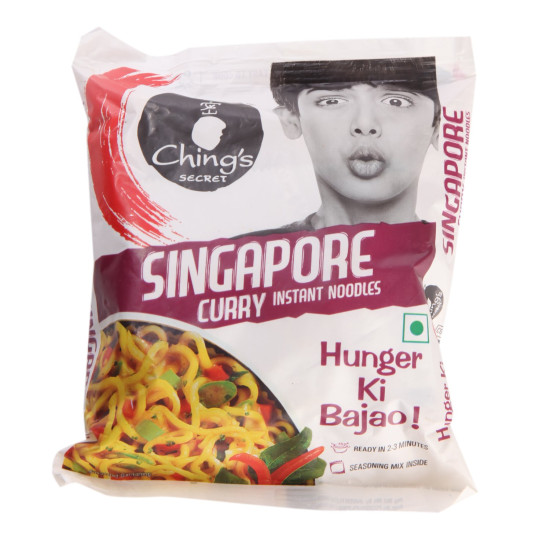Ching's Secret Singapore Curry Instant Noodles 60 g (Pack of 3)