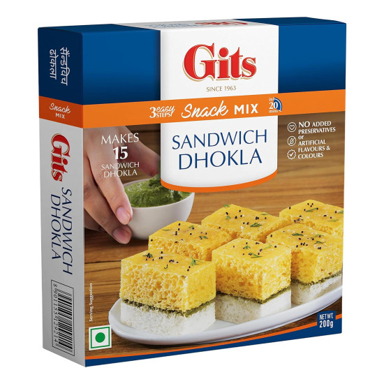 Gits Sandwich Dhokla Instant Mix 200 g