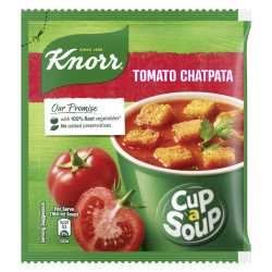 Knorr Tomato Chatpata Cup-a-Soup 10 g (Pack of 3) Knorr Tomato Chatpata Cup-a-Soup 10 g (Pack of 3)