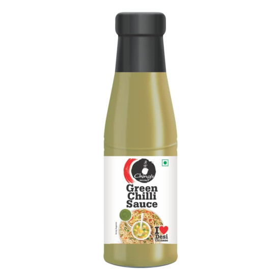 Ching's Secret Green Chilli Sauce Glass Bottle 190 g