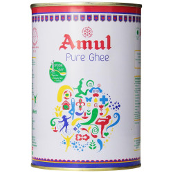 Amul Pure Ghee Tin 1 L | White