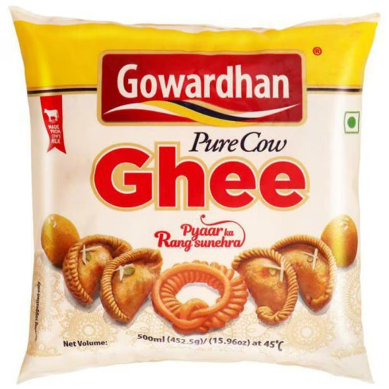 Gowardhan Pure Cow Ghee Pouch 500 ml