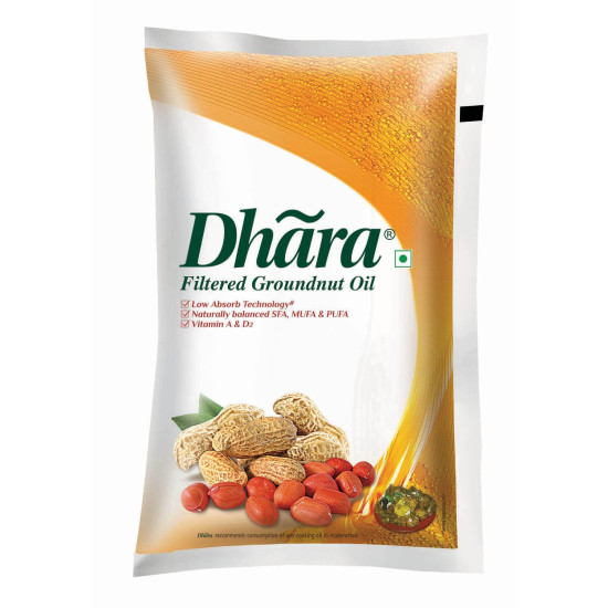 Dhara Groundnut Oil 1 L