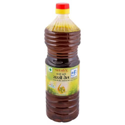 Patanjali Kachi Ghani Mustard Oil 1 L Patanjali Kachi Ghani Mustard Oil 1 L