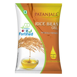 Patanjali Rice Bran Oil 1 L Patanjali Rice Bran Oil 1 L