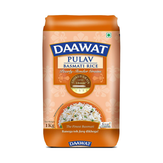 Daawat Pulav Basmati Rice  1 kg
