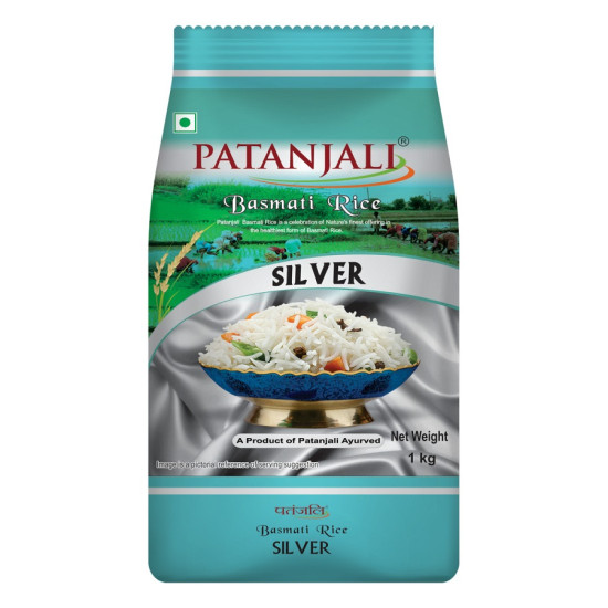 Patanjali Basmati Rice Silver 1 kg