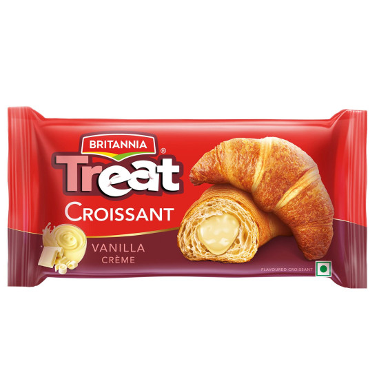 Britania Treat Croissant - Vanilla Crème 45 g