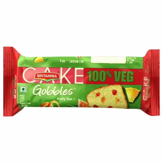 Britania Veg Cake - Fruity Fun 60 g