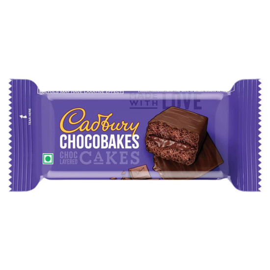 Cadbury Chocobakes Choc Layered Cake 19 g (Pack of 3)