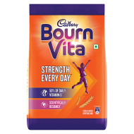 Cadbury Bournvita Chocolate Nutrition Drink, Pouch 500 g