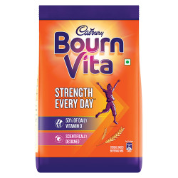 Cadbury Bournvita Chocolate Nutrition Drink, Pouch 500 g