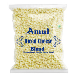 Amul Diced Mozzalella Cheese 1 kg 