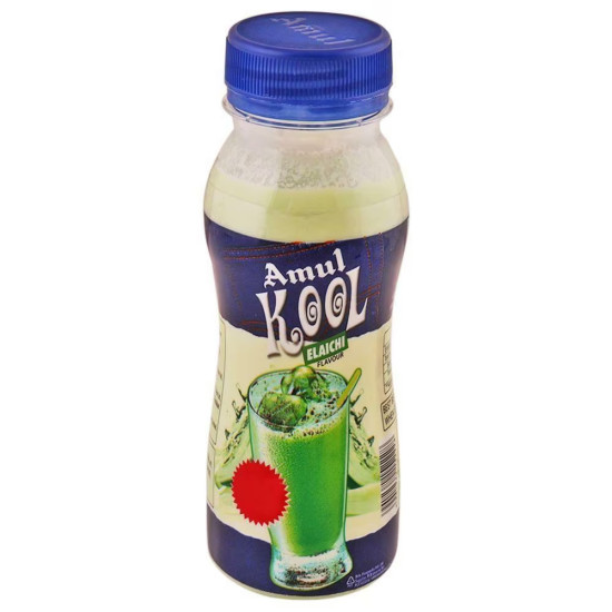 Amul Kool Elaichi Flavoured Milk 180 ml (Pack of 3)
