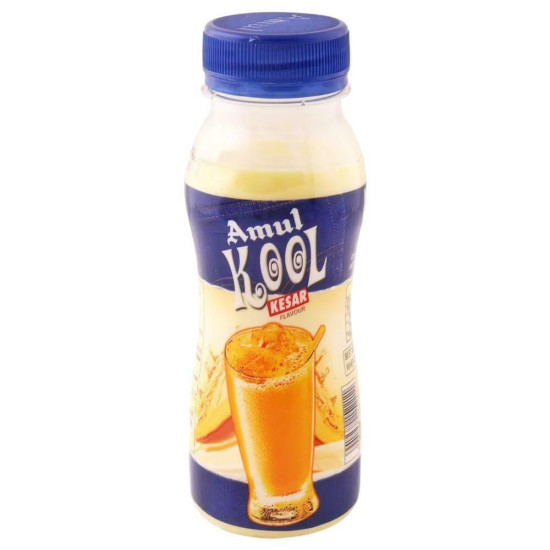 Amul Kool Kesar Flavoured Milk 180 ml (Pack of 3)