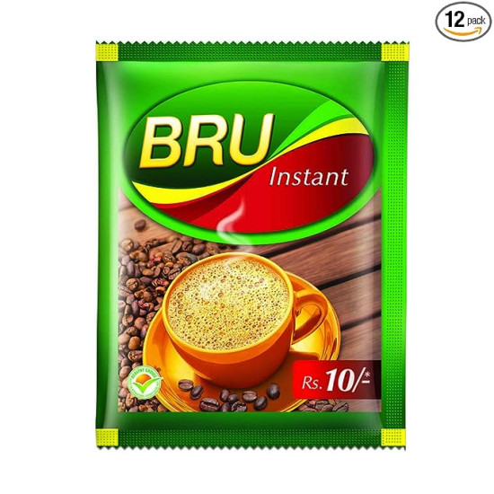 Bru Instant Coffee 7 g (Pack of 6 )