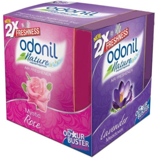 Odonil Multi Fragrance Blocks Mix 50g x 4
