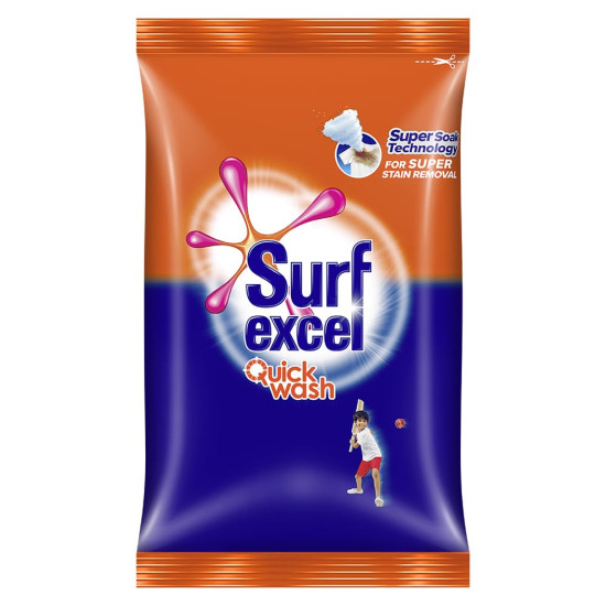 Surf excel Quick Wash Detergent Powder 3 kg