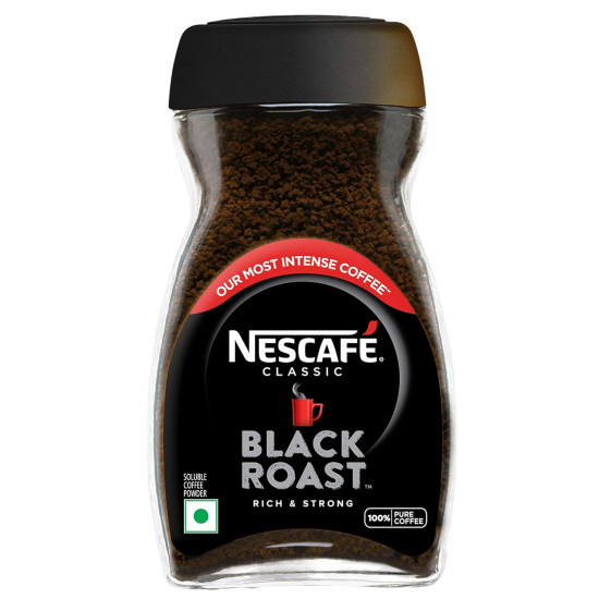 Nescafe Classic Black Roast Rich & Dark Instant Coffee Jar 100 g