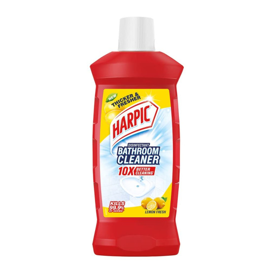 Harpic Disinfectant Bathroom Cleaner 1 L - Lemon Fresh