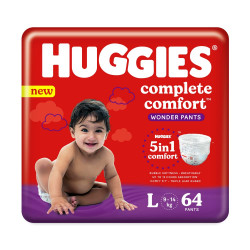 Huggies Wonder Pants (L) 64 count (9 - 14 kg)