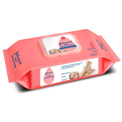Johnson's Baby SkinCare Wipes 72S Johnson's Baby SkinCare Wipes 72S