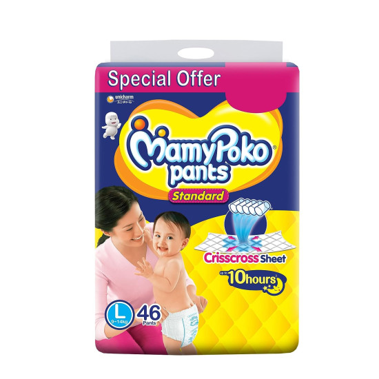 MamyPoko Extra Absorb Pants (L) 22 count (9 - 14 kg)