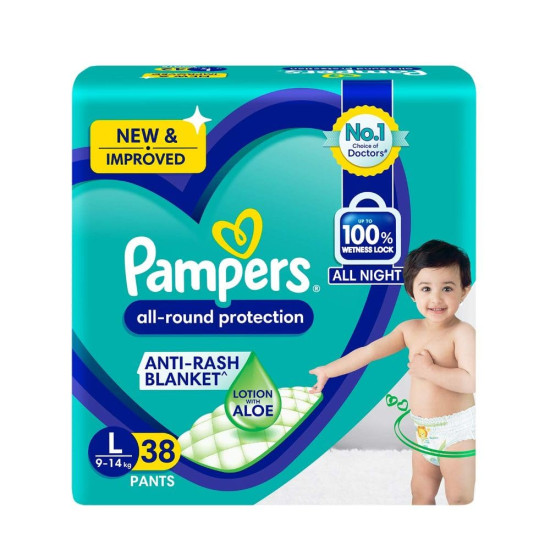 Pampers All-Round Protection Pants (L) 36 count (9 - 14 kg)