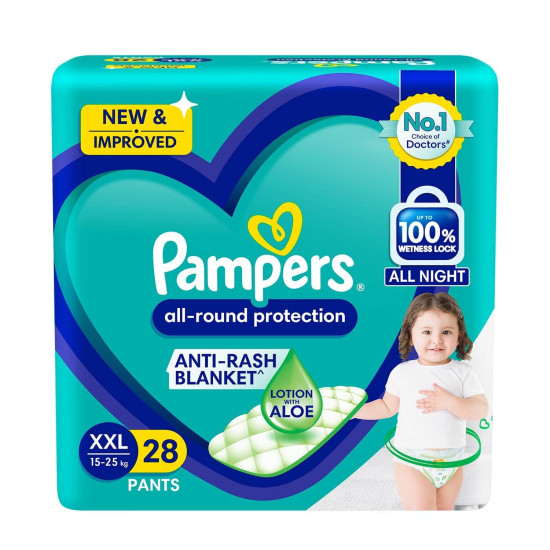 Pampers All-Round Protection Pants (XXL) 28 count (15 - 25 kg)