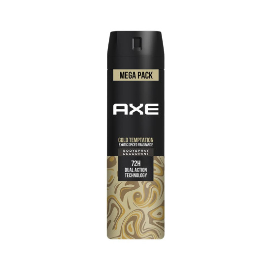 AXE Gold Temptation Exotic Spiced Fragrance Body Spray Deodorant 215 ml