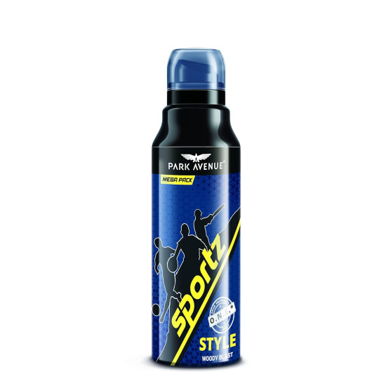 Park Avenue Sportz Style Woody Blast Deodorant For Men 150 ml