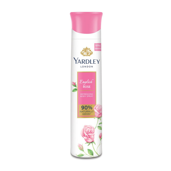 Yardley London English Rose Refreshing Body Spray - For Women 150 ml