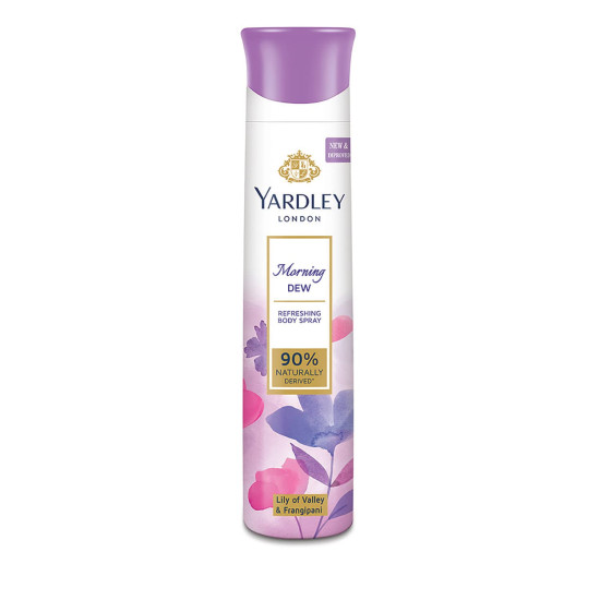 Yardley London Morning Dew Refreshing Body Spray - For Women 150 ml