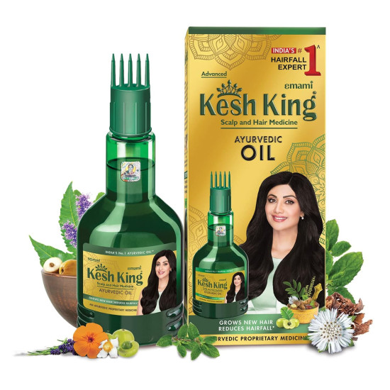 Kesh King Ayurvedic Medicinal Hair Oil Anti Hair Fall 100 ml