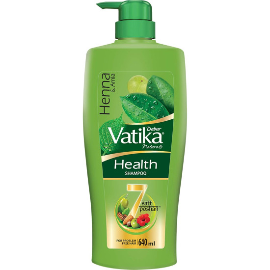 Dabur Vatika Natural Health Shampoo 640 ml