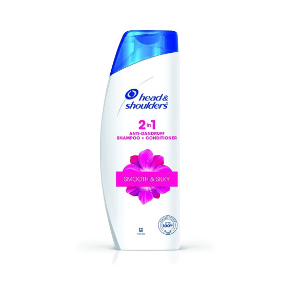 Head & Shoulders Smooth & Silky Anti-Dandruff Shampoo 180 ml | Regular