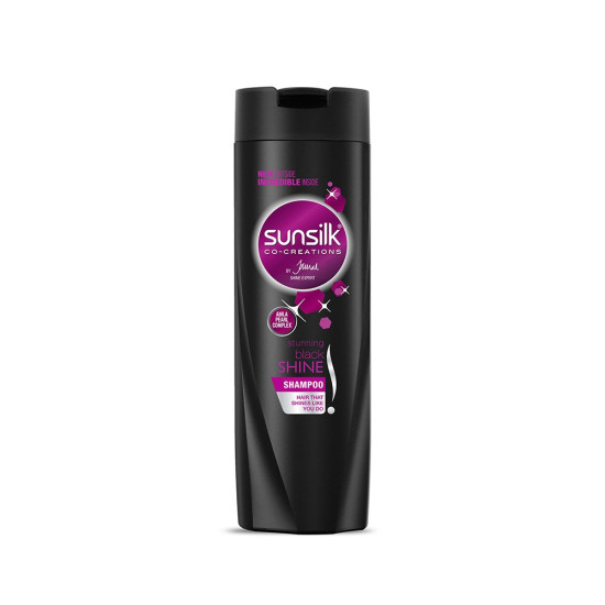 Sunsilk Co-Creations Stunning Black Shine Shampoo 180 ml | Black