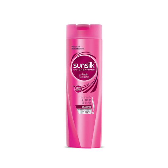 Sunsilk Co-Creations Lusciously Thick & Long Shampoo 180 ml | Pink