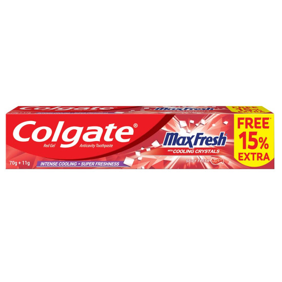 Colgate Max Fresh Spicy Fresh Red Gel Toothpaste 80 g