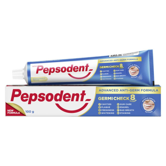 Pepsodent Germicheck Adv Anti - Germ Formula Toothpaste 100 g | Regular