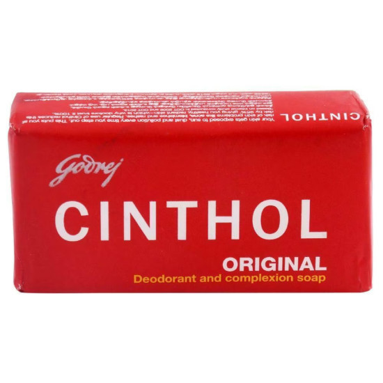 Cinthol Original Deodorant Complexion Soap 100 g (Pack of 4)