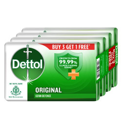 Dettol Original Soap 75 g (Pack of 4)