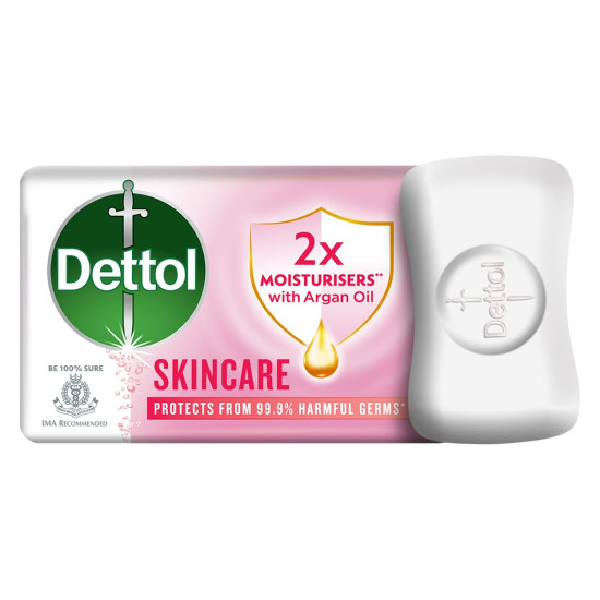 Dettol Skincare Germ Protection Bathing Soap B1G1 125 g (Pack of 5)