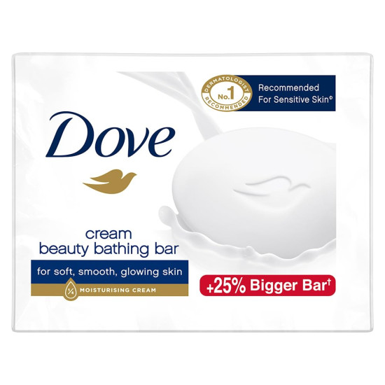 Dove Cream Beauty Bathing Bar 125 g (Pack of 5)