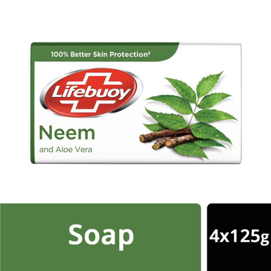 Lifebuoy Germ Protection Soap 42 g (Pack of 4)