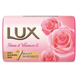Lux Rose & Vitamin E Soft Glow Skin Soap Bar 150 g | Regular Lux Rose & Vitamin E Soft Glow Skin Soap Bar 150 g | Regular