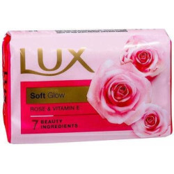 Lux Soft Glow Beauty Soap Rose & Vitamin E 100g x 4 Lux Soft Glow Beauty Soap Rose & Vitamin E 100g x 4