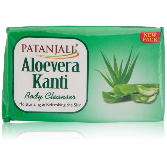 PATANJALI Aloevera Kanti Body Cleanser 150 g (Pack of 3)