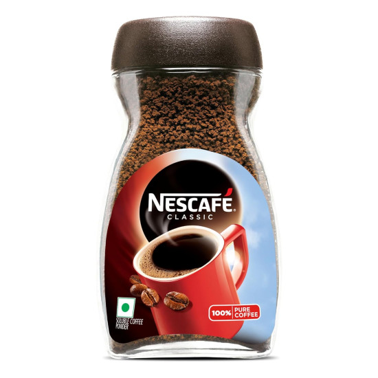 Nescafe Classic Instant Coffee Glass Bottle 100 g